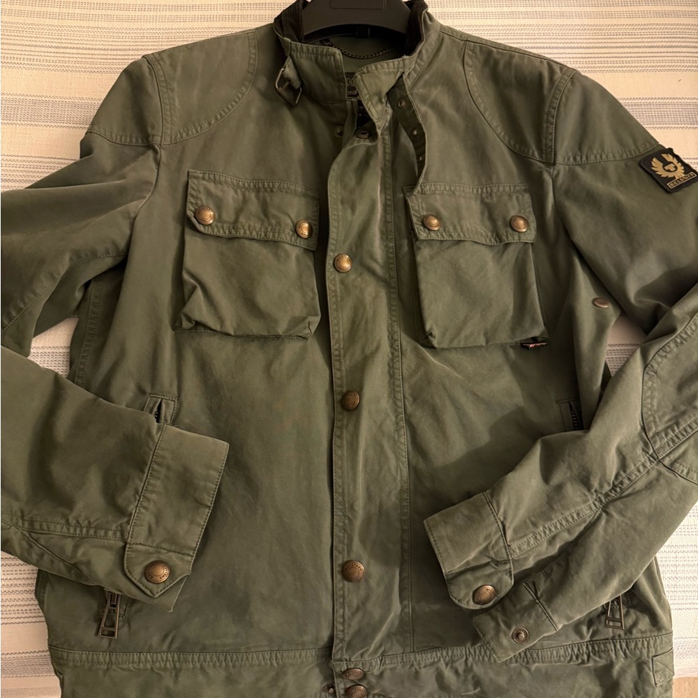 Belstaff Racemaster Olive Field Jacket